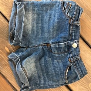 Toddler girl jean shorts